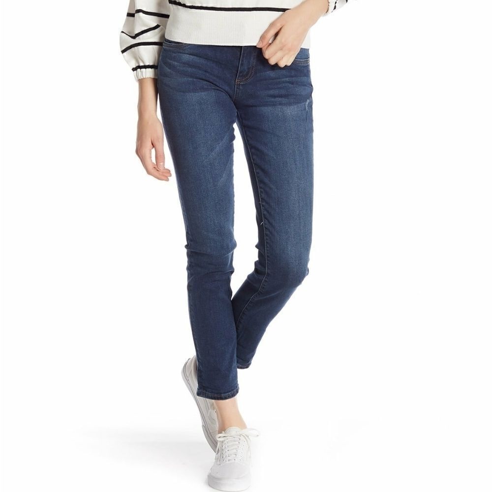 Kut from the Kloth Mid Rise Cropped Jeans